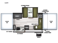 Flagstaff MAC Series 425M Floorplan