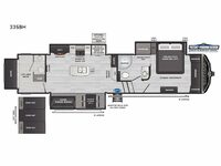 Montana High Country 335BH Floorplan Image