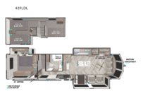 Wildwood Grand Lodge 42FLDL Floorplan