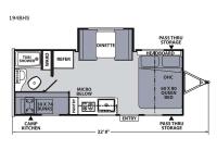 Apex Nano 194BHS Floorplan