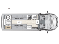 Beyond 22RB AWD Floorplan Image