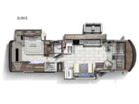 Mirada 315KS Floorplan Image