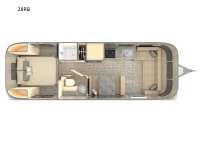 Flying Cloud 28RB Floorplan