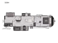 Sprinter 32BH Floorplan Image
