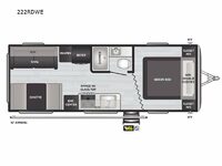 Springdale 222RDWE Floorplan Image