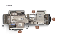 Rockwood Signature 8288SB Floorplan