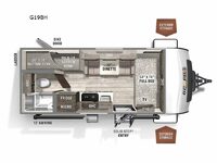 Rockwood GEO Pro G19BH Floorplan Image