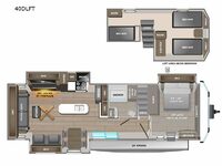 Jay Flight Bungalow 40DLFT Floorplan Image