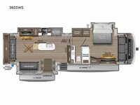 Pinnacle 36SSWS Floorplan Image
