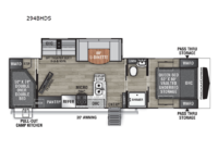 Freedom Express Ultra Lite 294BHDS Floorplan Image