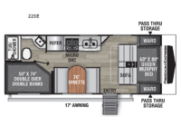 Freedom Express Select 22SE Floorplan