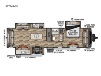 SportTrek Touring Edition STT343VIK Floorplan Image