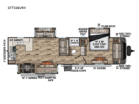 SportTrek Touring Edition STT336VRK Floorplan Image