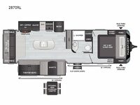 Passport GT 2870RL Floorplan Image