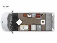 Roadtrek Play SRT Floorplan Image