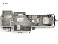 Wildwood Heritage Glen 310BHI Floorplan