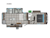 Cruiser CR28RD Floorplan