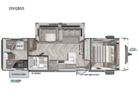 Wildwood 30KQBSS Floorplan Image