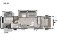 Wildwood 32BHDS Floorplan