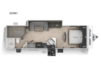 Cherokee Grey Wolf 26DBH Floorplan