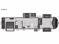 Sprinter Limited 3670FLS Floorplan Image