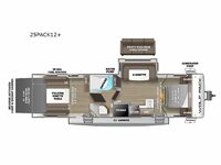 Cherokee Wolf Pack 25PACK12+ Floorplan