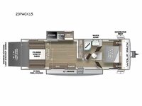 Cherokee Wolf Pack 23PACK15 Floorplan Image