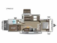 Cherokee Wolf Pack 27PACK10 Floorplan