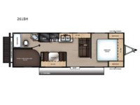 Catalina Summit Series 8 261BH Floorplan Image