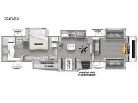 Sandpiper Luxury 391FLRB Floorplan