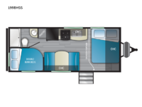 Trail Runner 199BHSS Floorplan