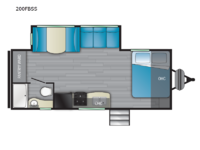 Trail Runner 200FBSS Floorplan