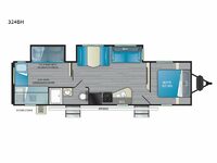 Sundance Ultra Lite 324BH Floorplan