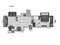 Avalanche 338GK Floorplan Image