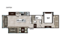 Chaparral 336TSIK Floorplan