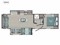 Conquest 299RLI Floorplan Image
