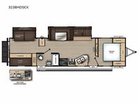 Catalina Legacy 323BHDSCK Floorplan Image