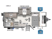 Surveyor Legend 19BHLE Floorplan Image