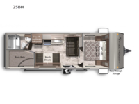 Aspen Trail LE 25BH Floorplan