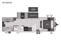 Bullet 287QBSWE Floorplan Image