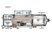 Alta 2800KBH Floorplan