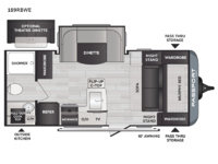 Passport SL 189RBWE Floorplan Image