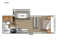 Avenger 21RBS Floorplan Image