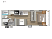 Avenger 26BK Floorplan