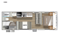 Avenger 26BK Floorplan