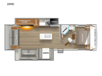 Avenger 28REI Floorplan Image