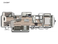 Astoria 3343BHF Floorplan Image