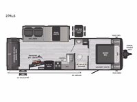 Hideout 27RLS Floorplan Image