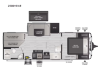 Bullet 250BHSWE Floorplan Image