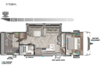 Wildwood X-Lite 273QBXL Floorplan